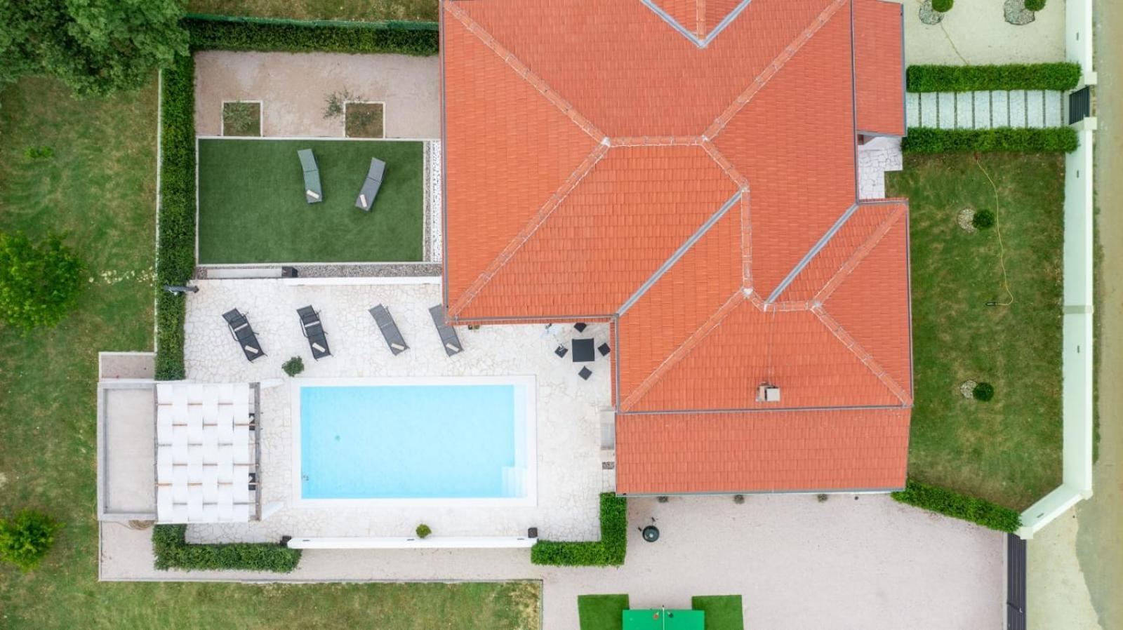 Holidayhouse Alirio With Heated Pool. Vrsi Εξωτερικό φωτογραφία